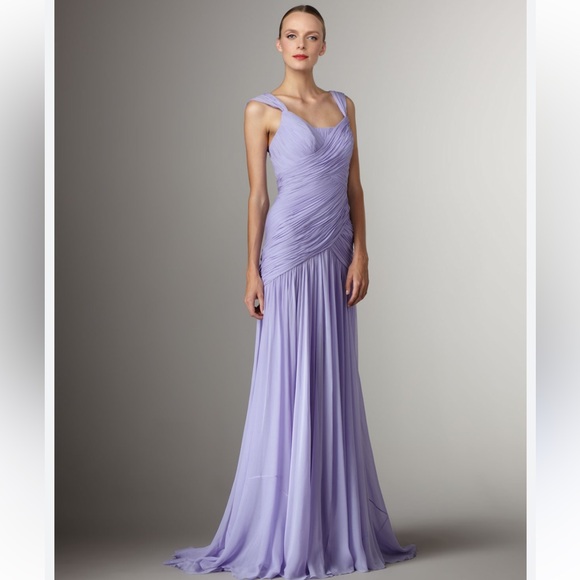 Pamella Roland Dresses & Skirts - NWT Pamella Roland Lavender Chiffon Gown* Taking Reasonable Offers*